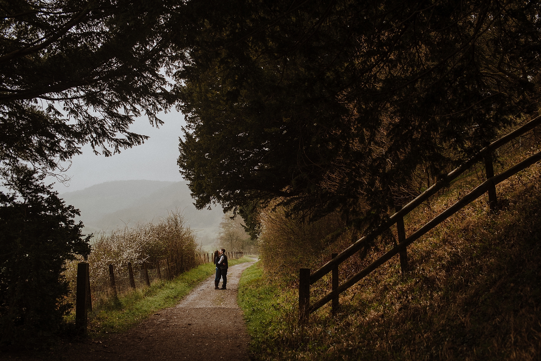 countryside engagement shoot