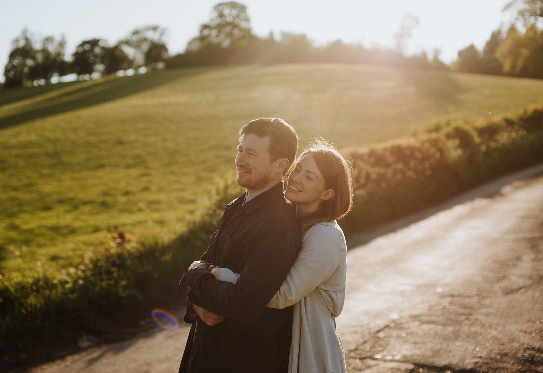 sunset couple photos