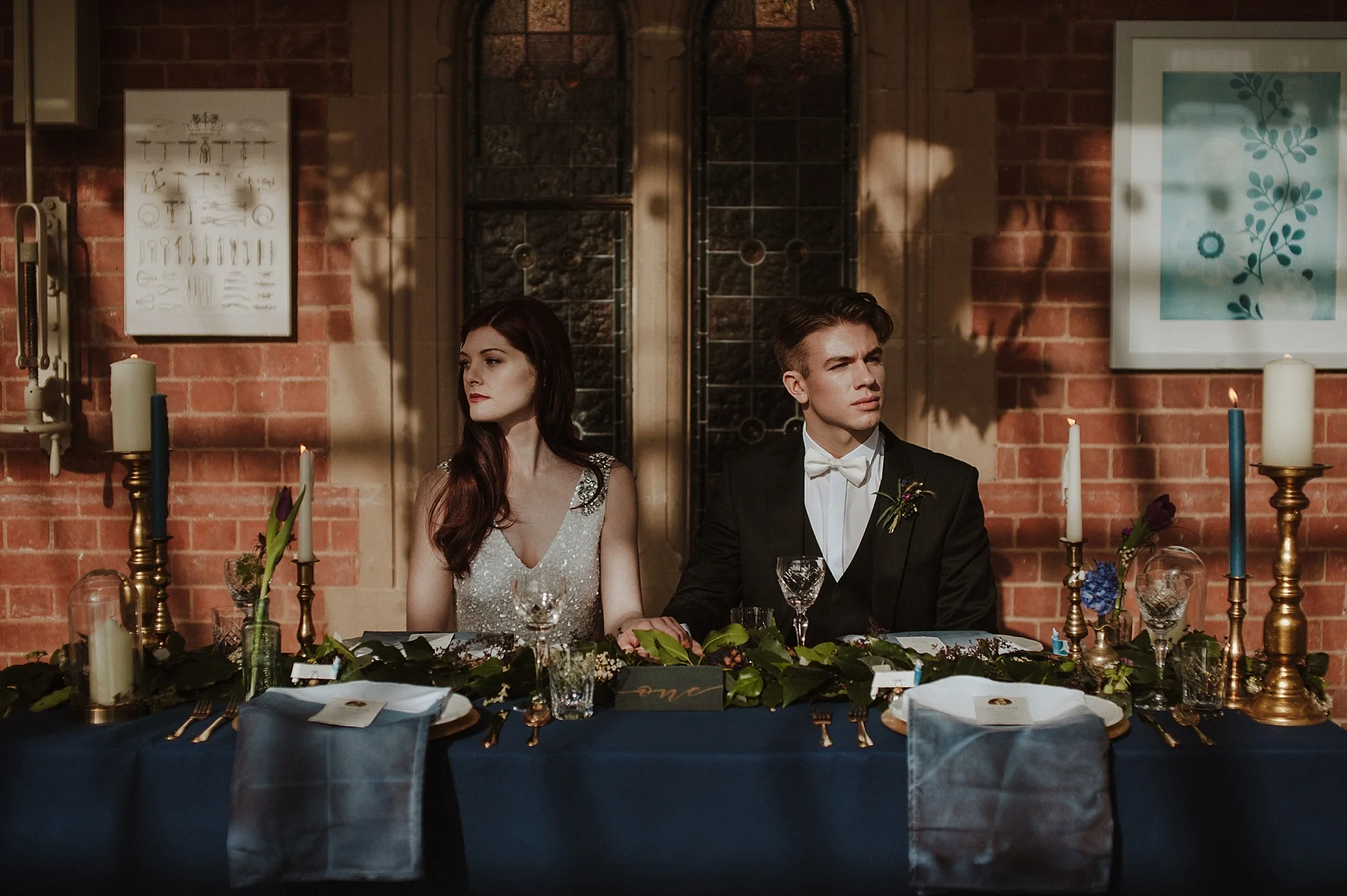 An editorial shoot at Kilworth House with Eliza Jane Howell.