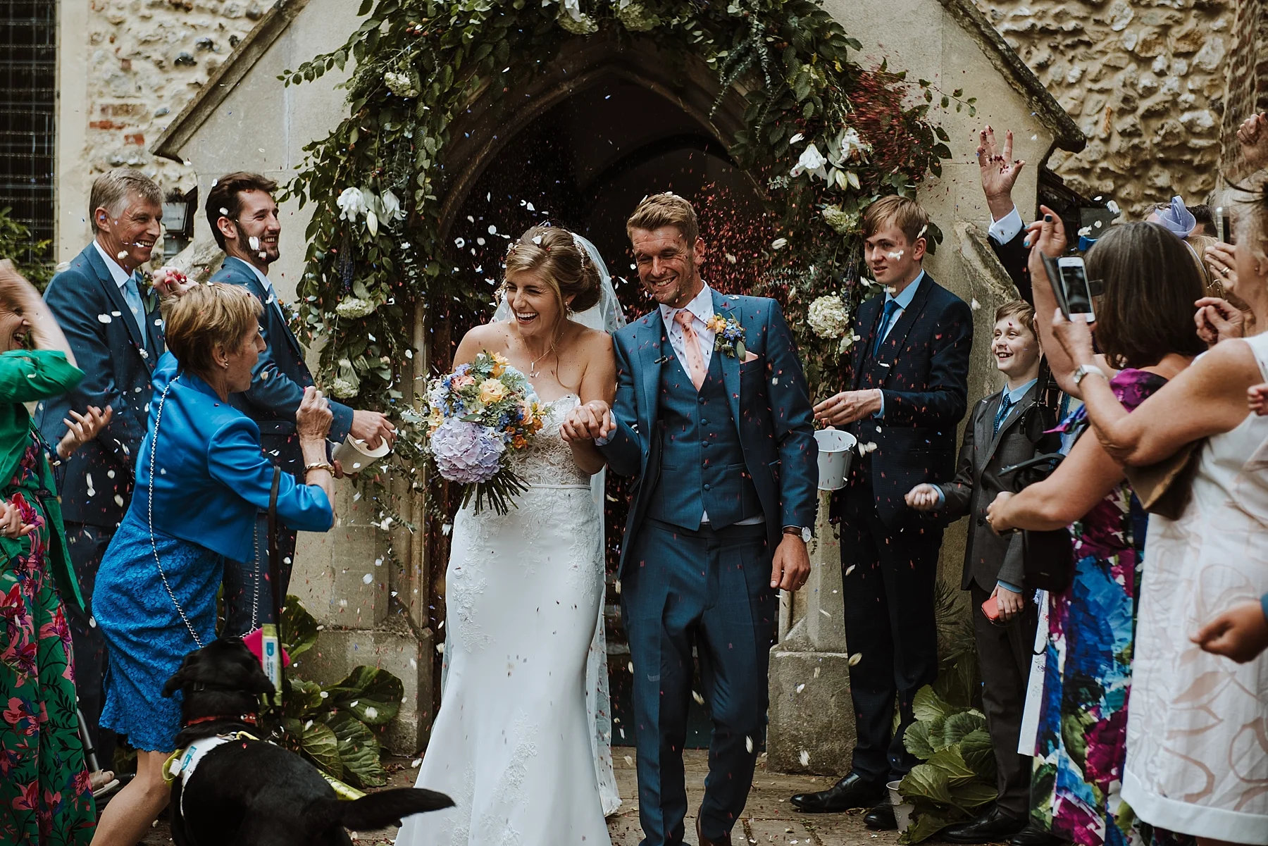 London Wedding Photographer at The Bingham Hotel with Sarah &amp; Scott.
