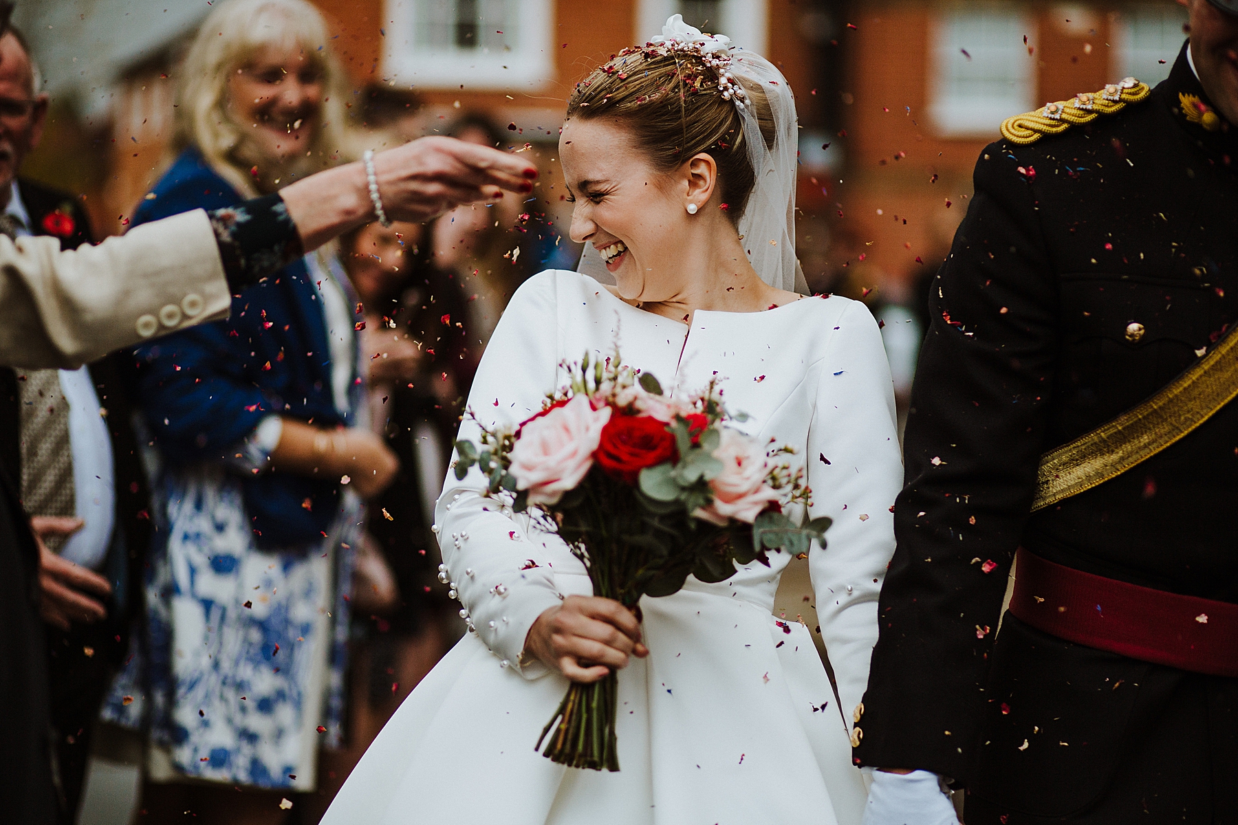 Chobham Village Hall wedding photography. Surrey wedding photography.