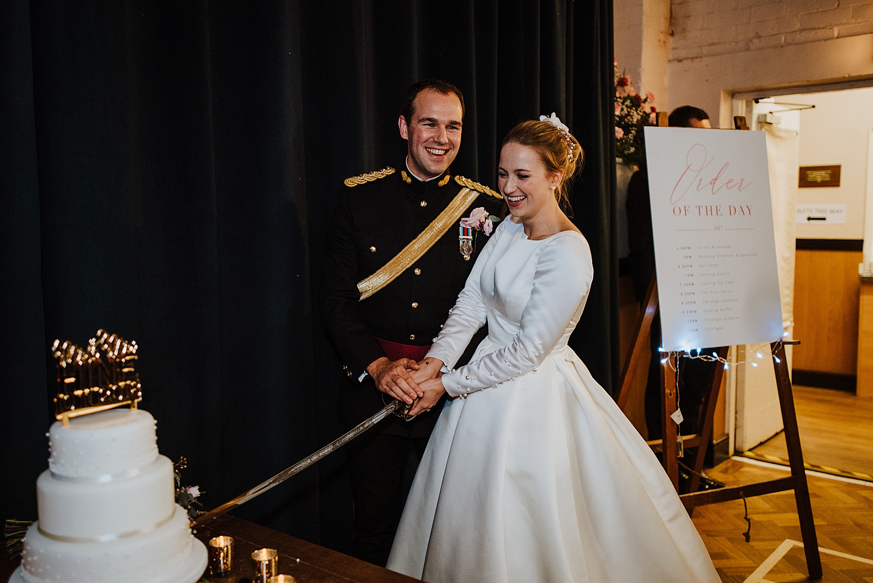 Chobham Village Hall wedding photography. Surrey wedding photography.