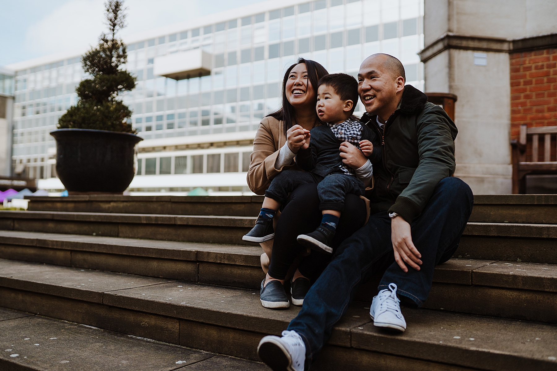 Natural family photographer in London