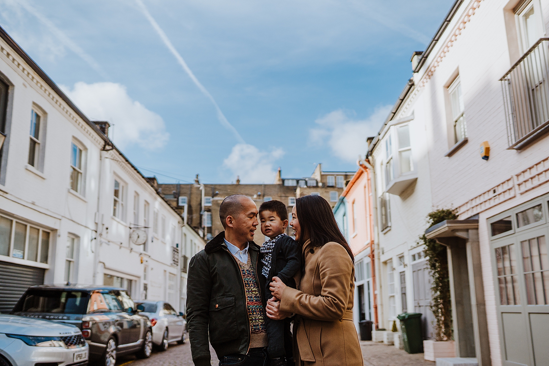 Natural family photographer in London