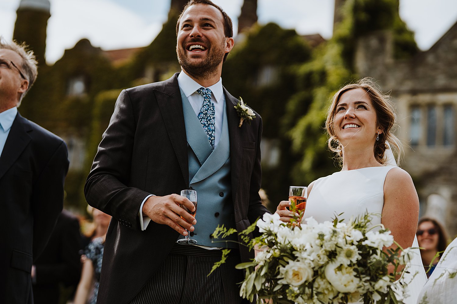 Eastwell Manor wedding photography. Wedding photographer in Kent.