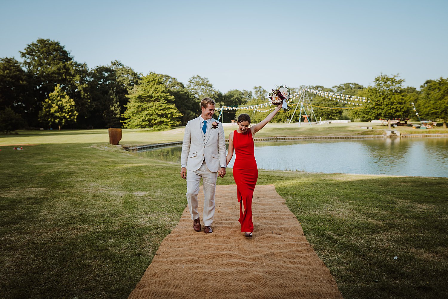 Essex wedding photographer at Eleanor &amp; Bill's EPIC outdoor wedding!