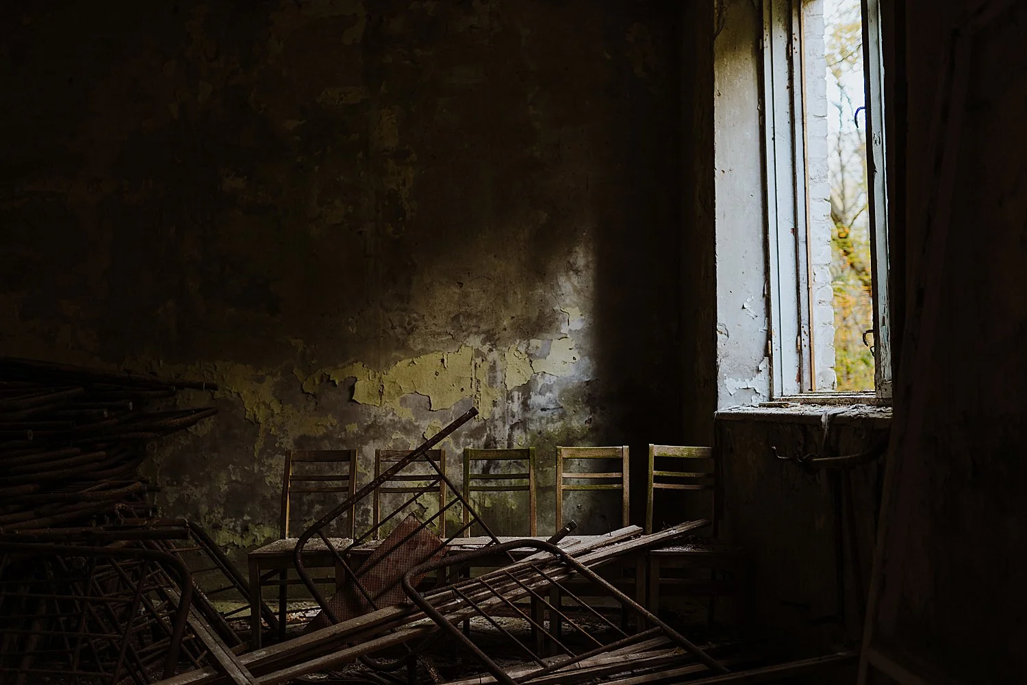 Beautiful decay in Chernobyl.