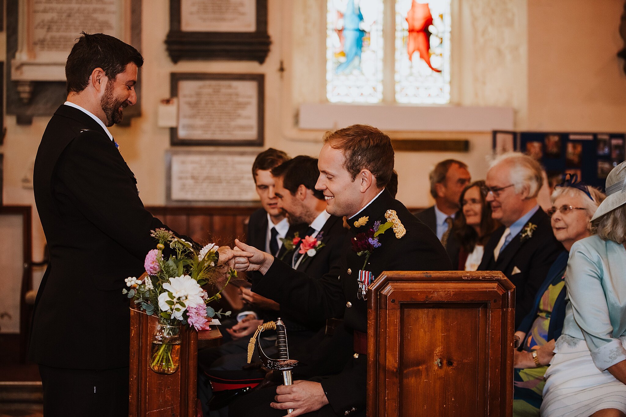 Military church wedding, Kent wedding photographer, documentary wedding photography