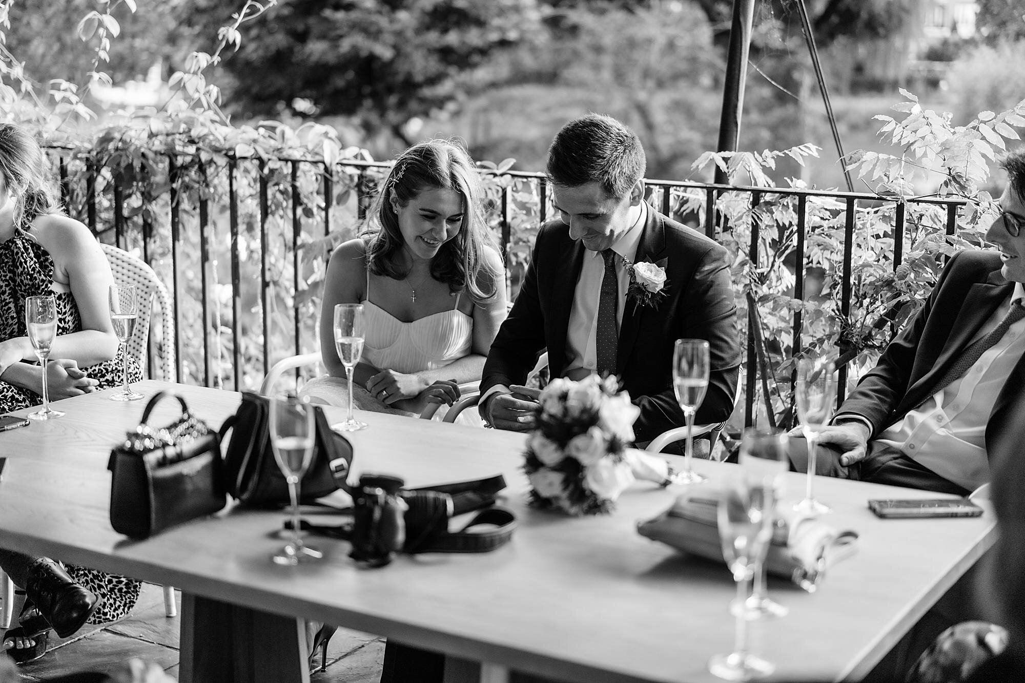 micro london wedding at the bingham in richmond