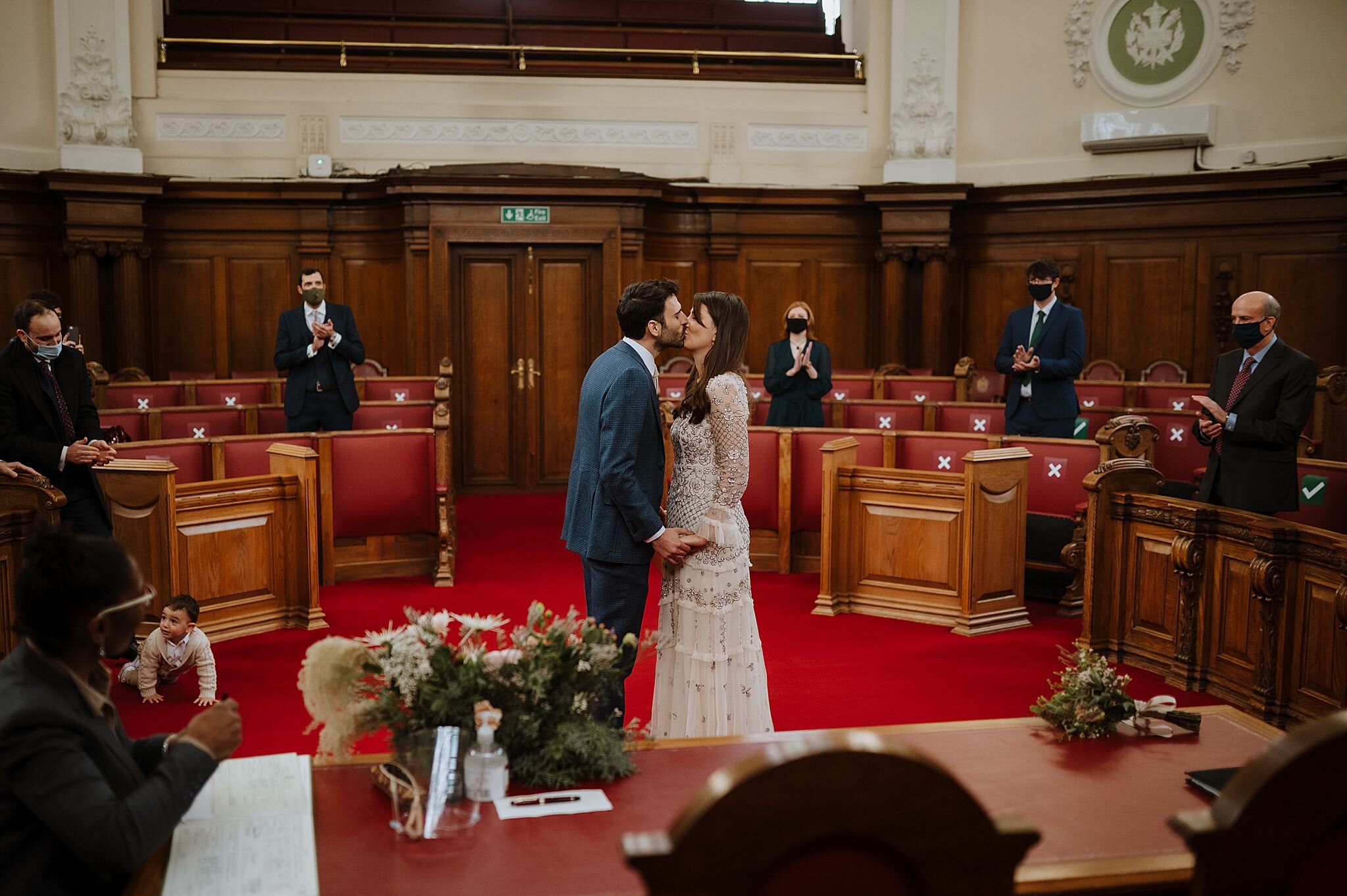 Islington Town Hall micro wedding photographer