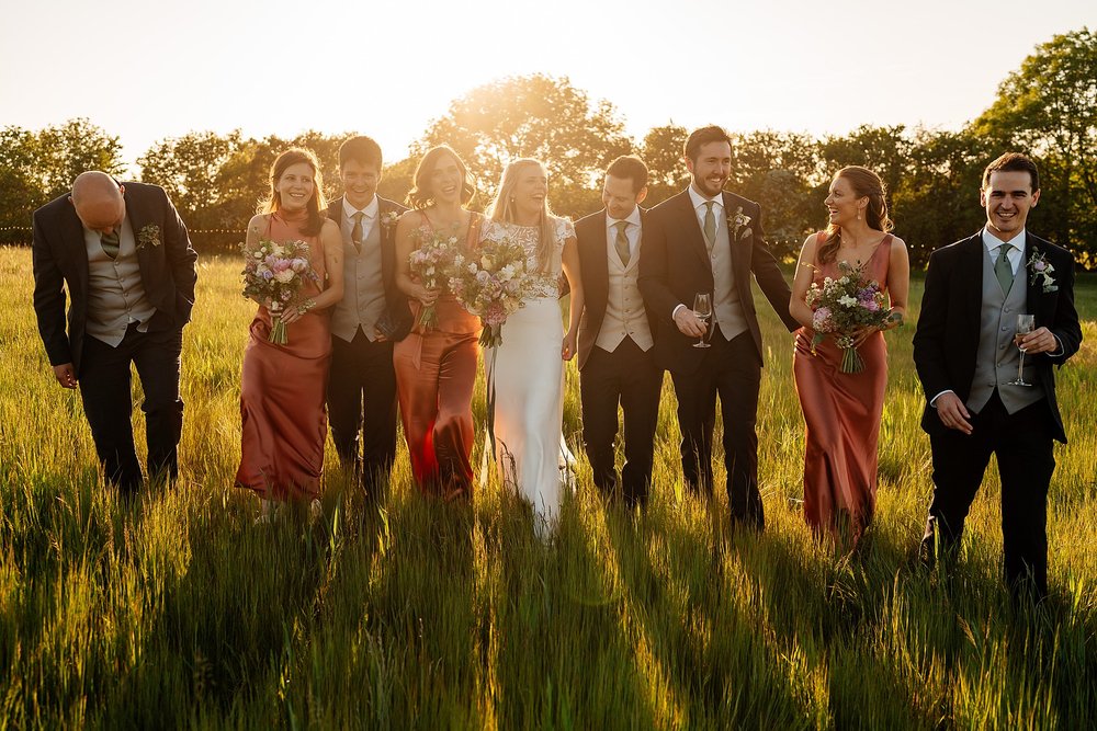 Cotswolds wedding photography at Leys Farm, Swerford.