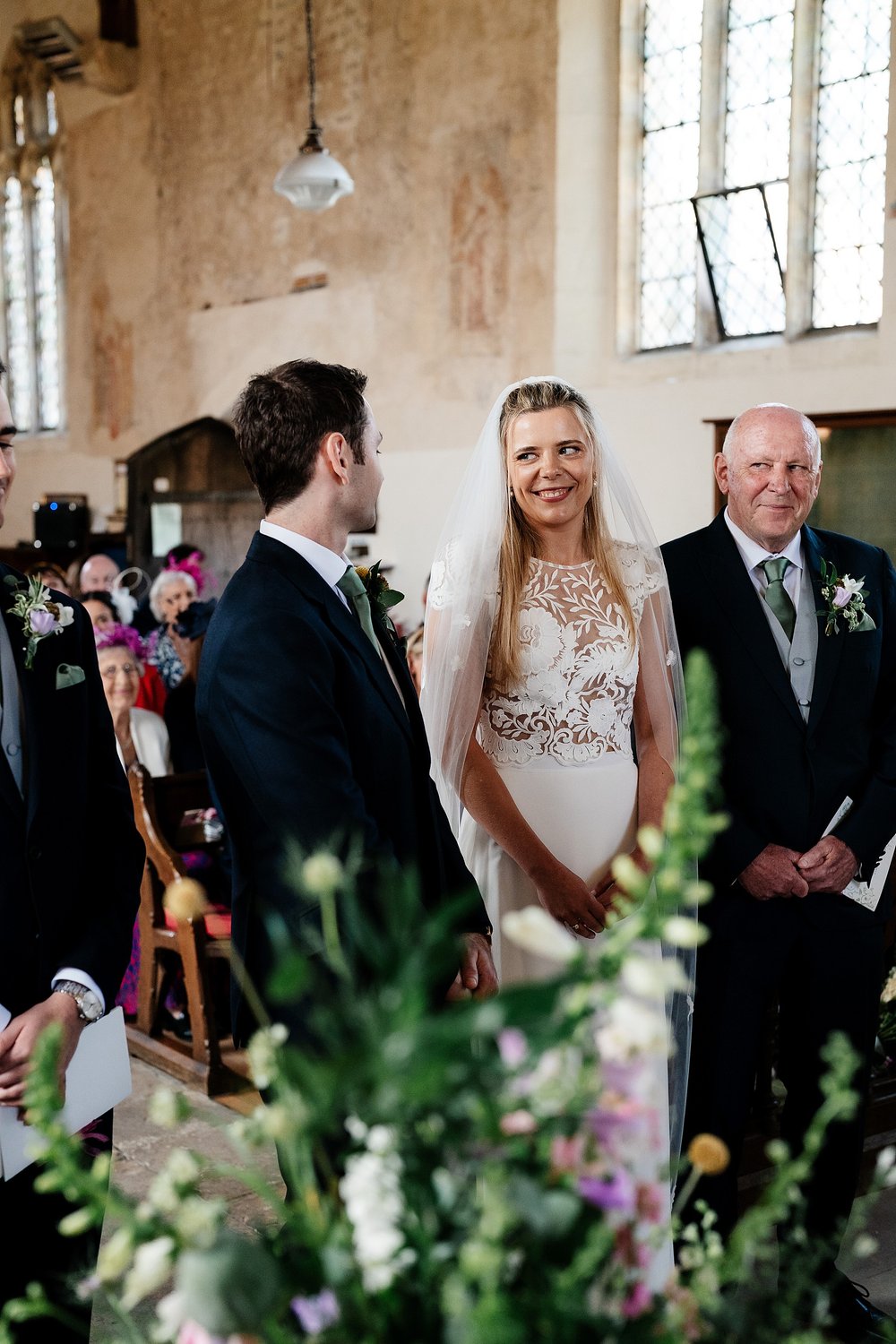 Cotswolds wedding photography at Leys Farm, Swerford.