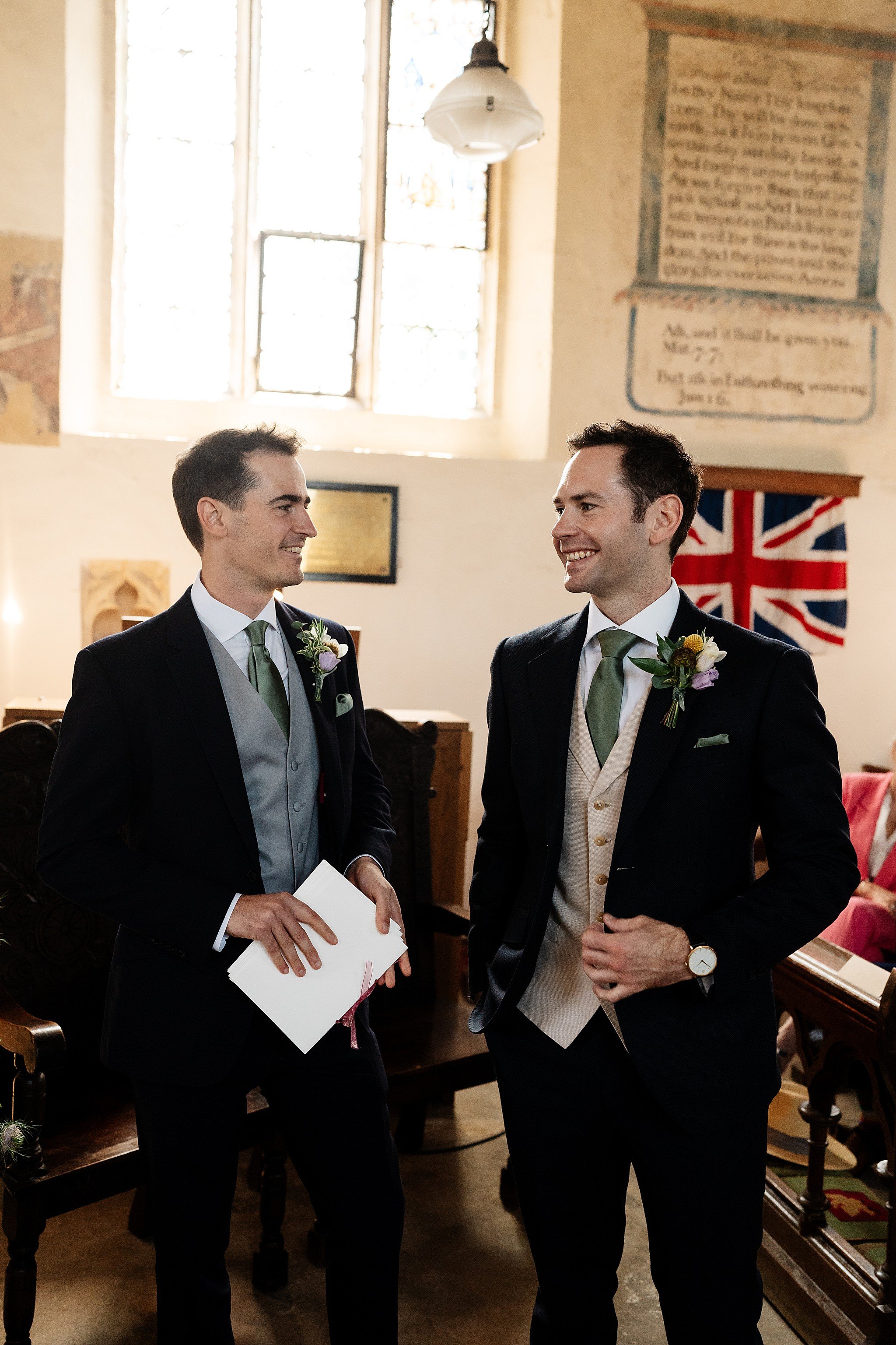 Cotswolds wedding photography at Leys Farm, Swerford.