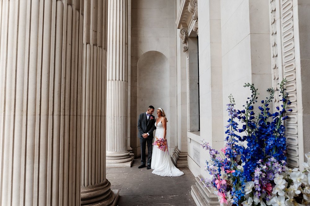 The Ned, London &amp; Marylebone Town Hall wedding photography