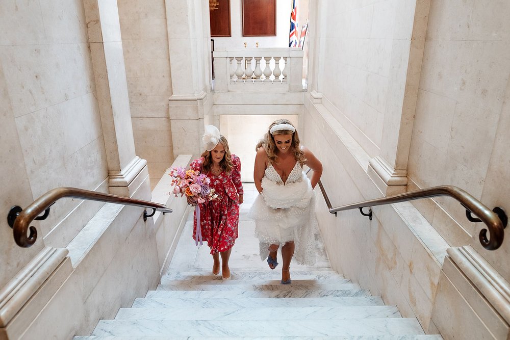 The Ned, London &amp; Marylebone Town Hall wedding photography