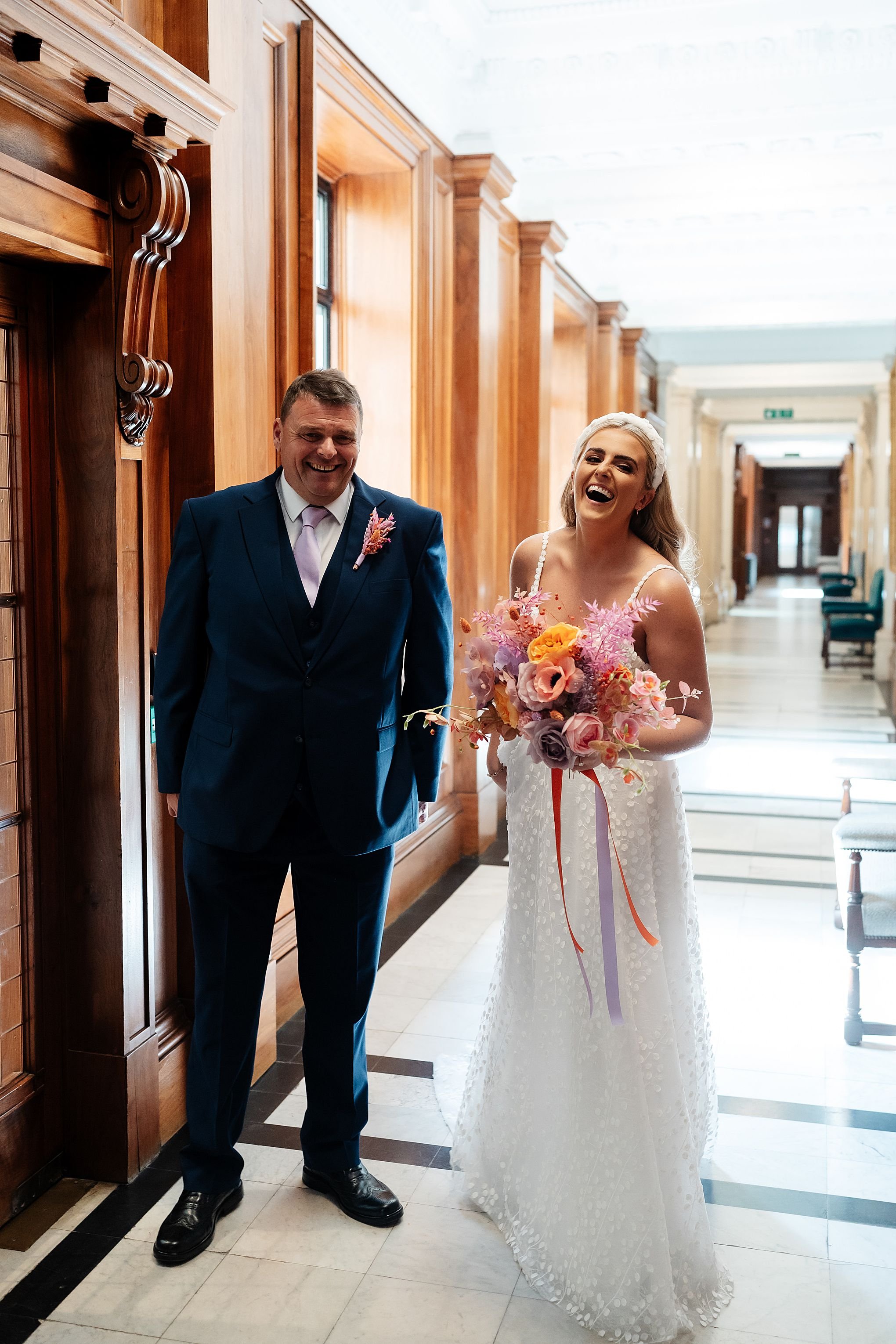 The Ned, London &amp; Marylebone Town Hall wedding photography