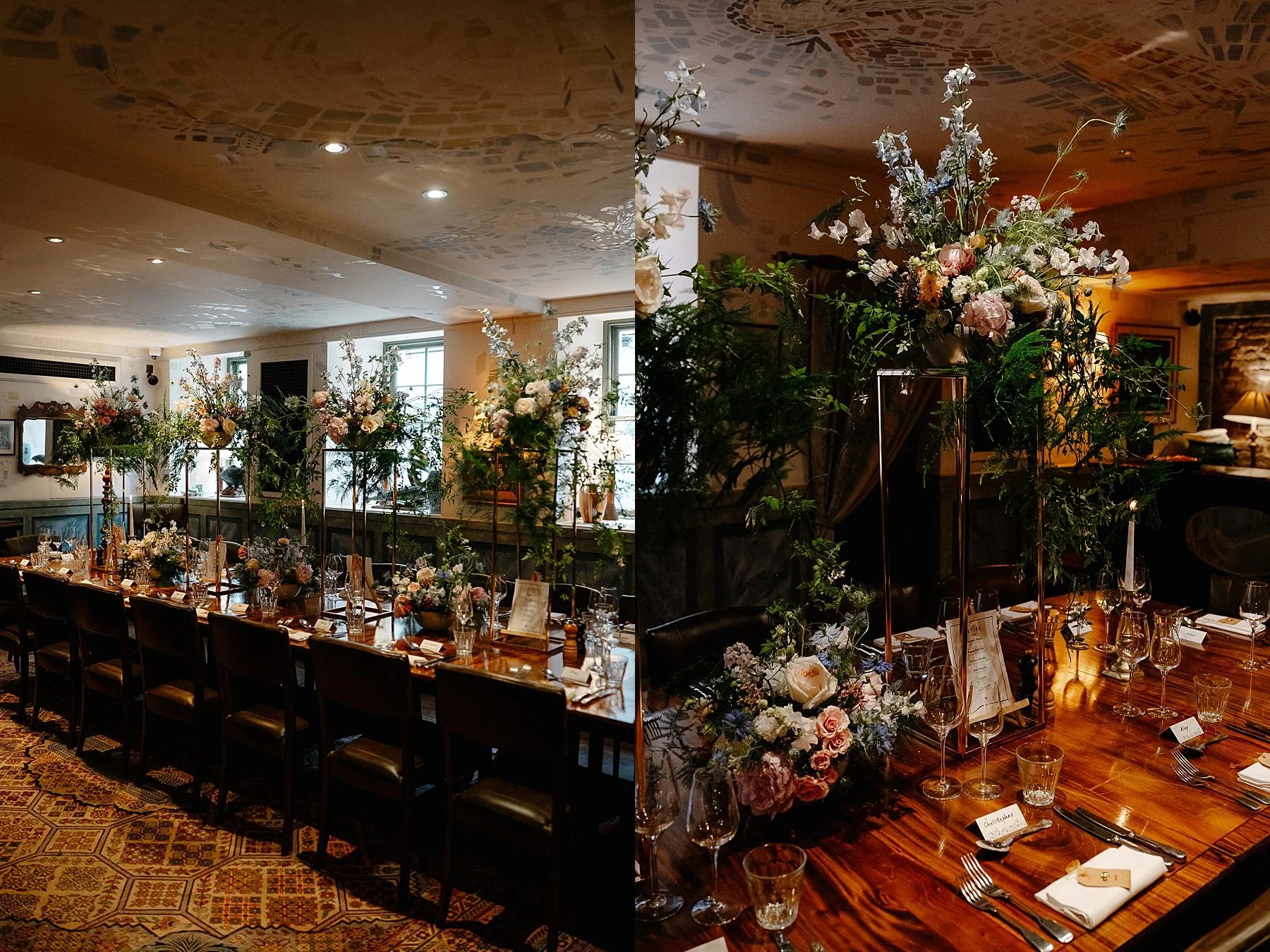 Zetter Townhouse, Clerkenwell, intimate London wedding venue