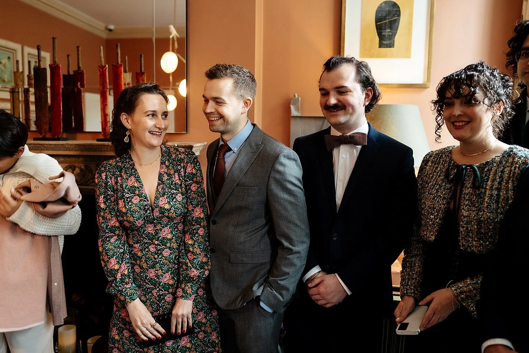 Winter wedding at Marylebone Town Hall