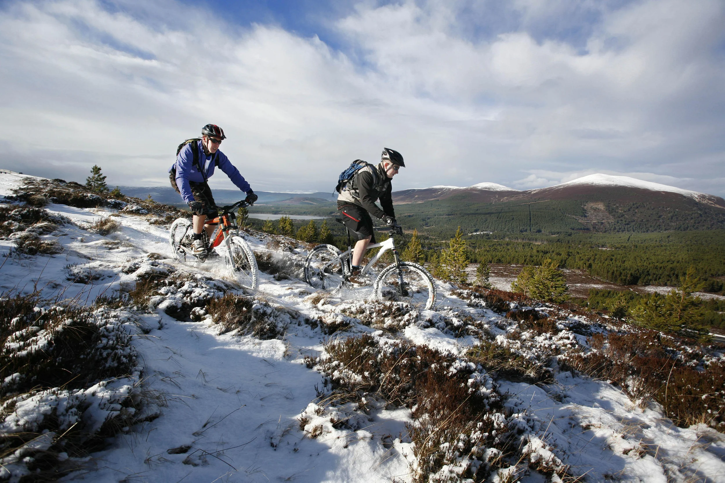 Mountain biking