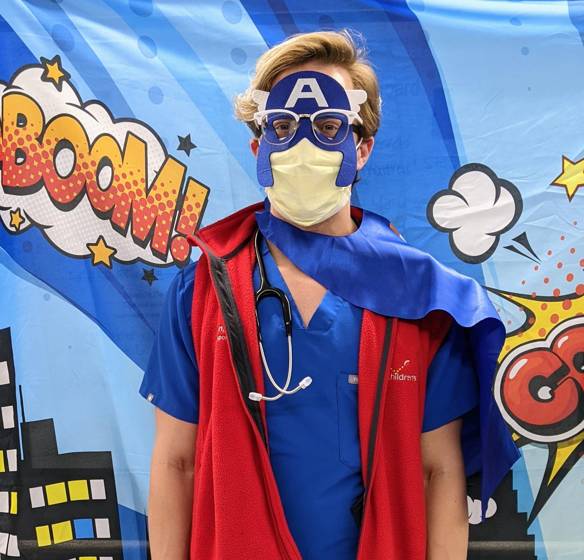Nurse Bryce floated in on super hero day.png