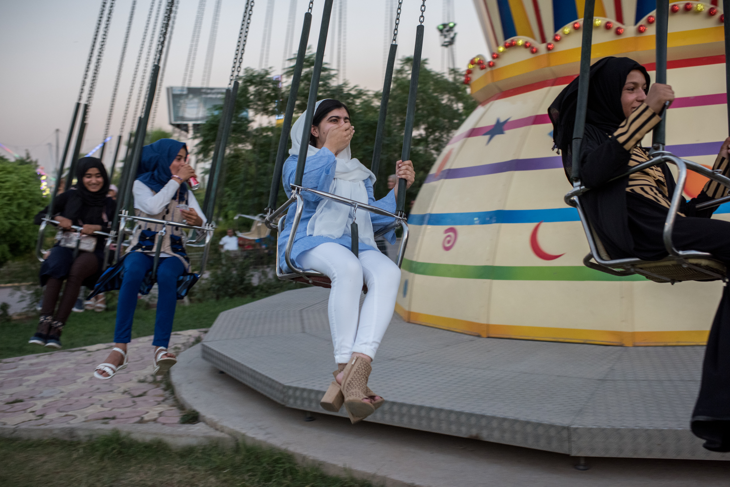 Nobel Peace Prize winner, Malala, visited with displaced Iraqis and encouraged access to education. Read about her visit here .
