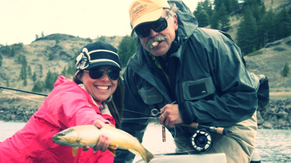Excellent fishing in Montana