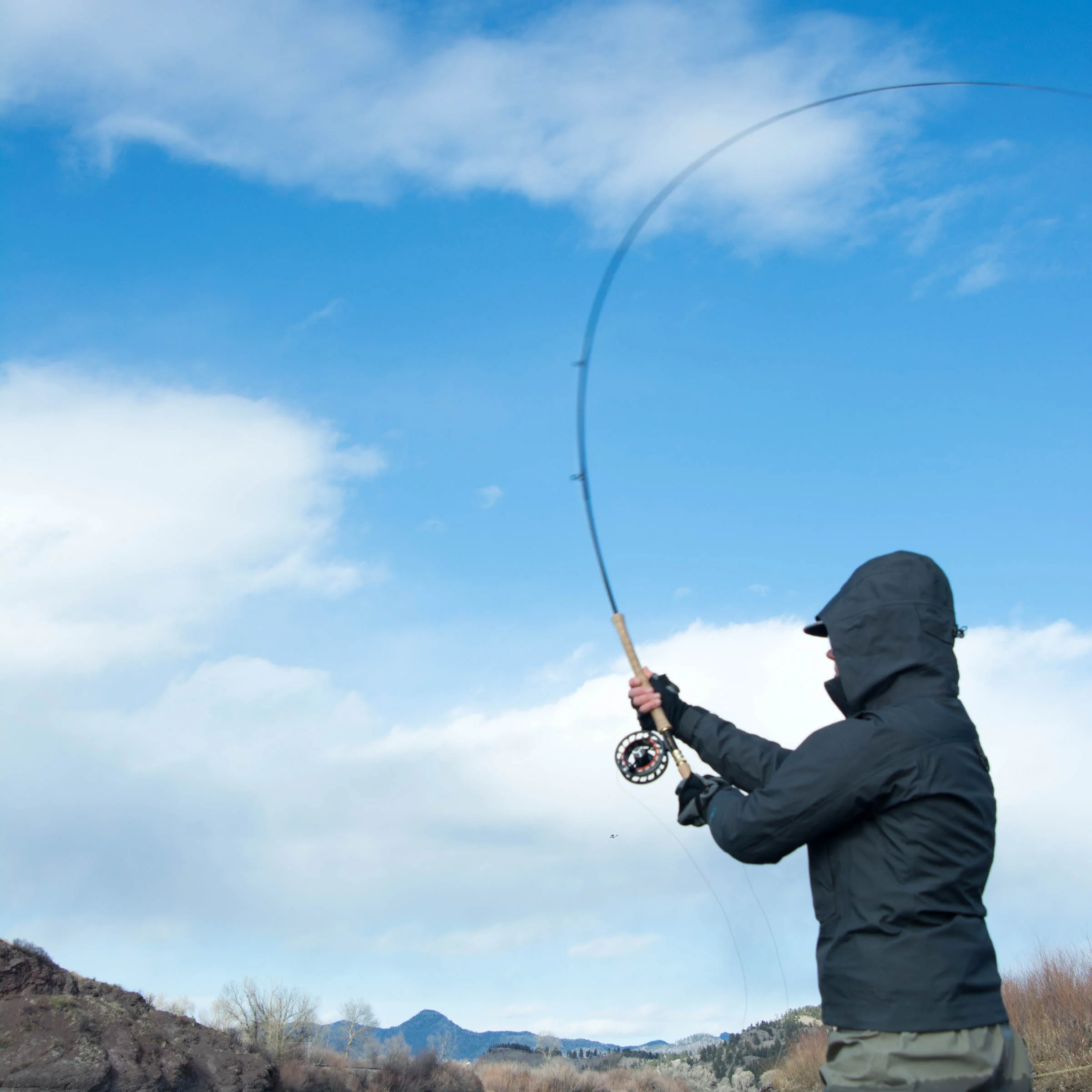 Missouri River trout spey.
