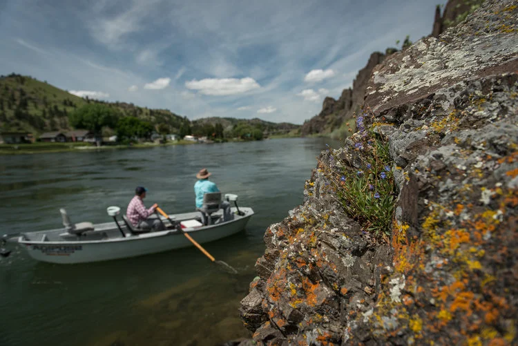 Montana Fishing Outfitters owners Garrett Munson and Pat Straub.