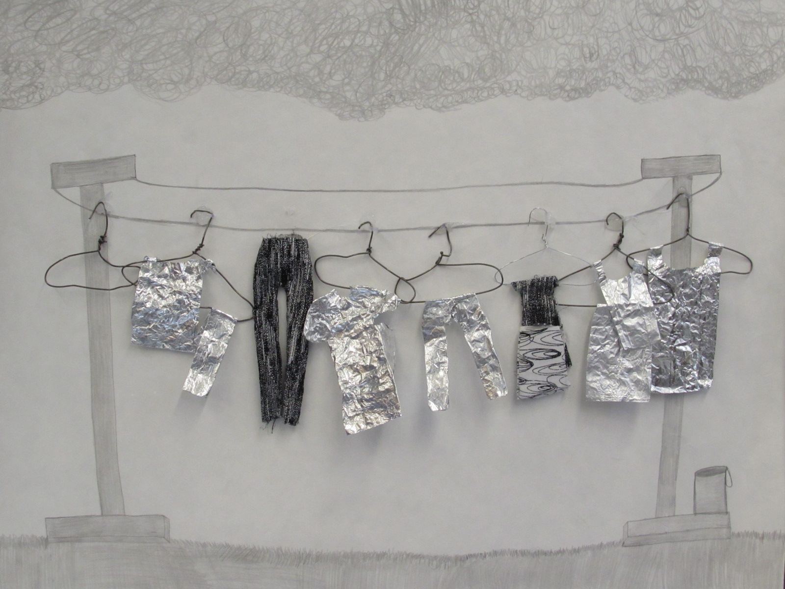 Alicia Wright's miniatures were undertaken as a textural, material, and trans-dimensional exploration of childhood memories. 