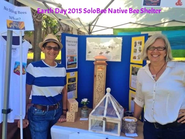 EArth Day 2015 SoloBee Native Bee Shelter