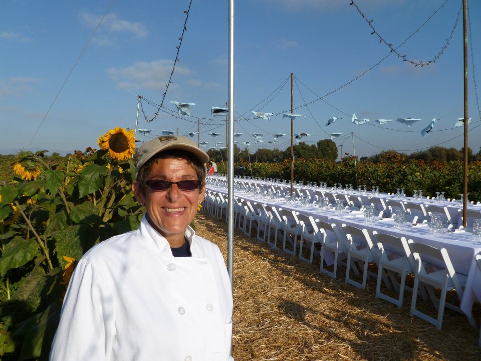 Dinner in the Sunflower Maze at Suzie's Farm