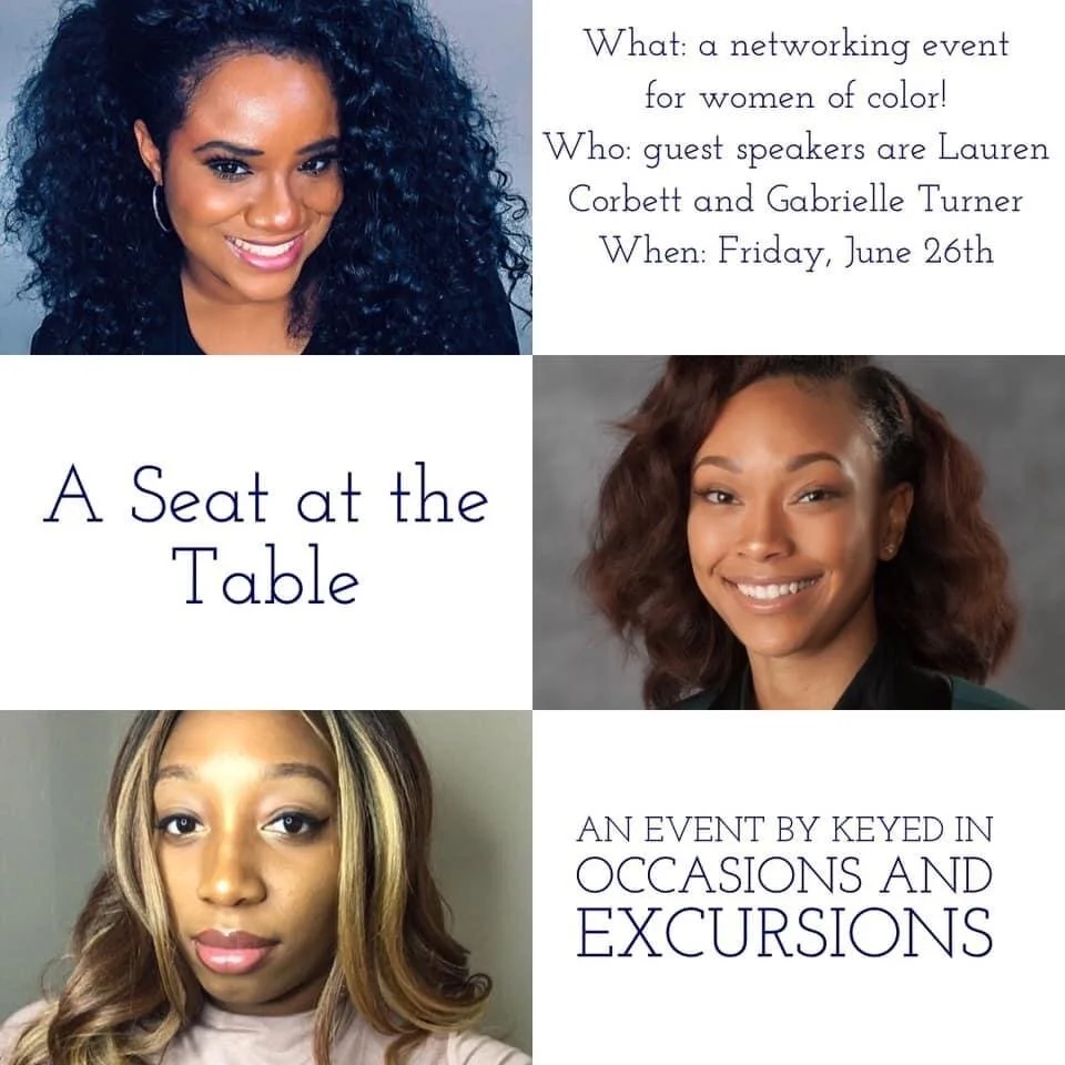 A Seat At The Table Virtual Networking Event