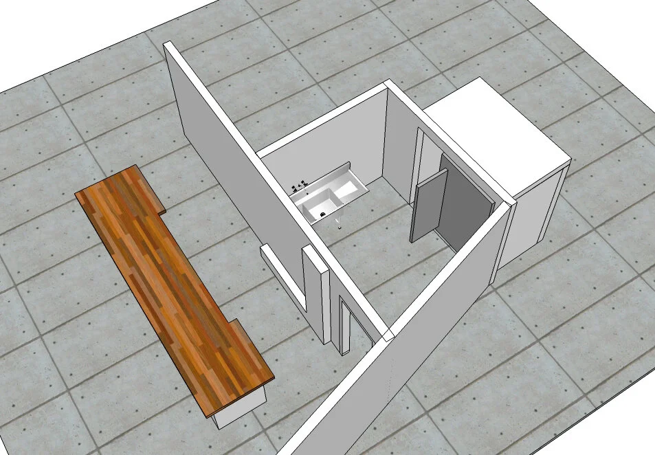Build out design Hobson Cafe Reno