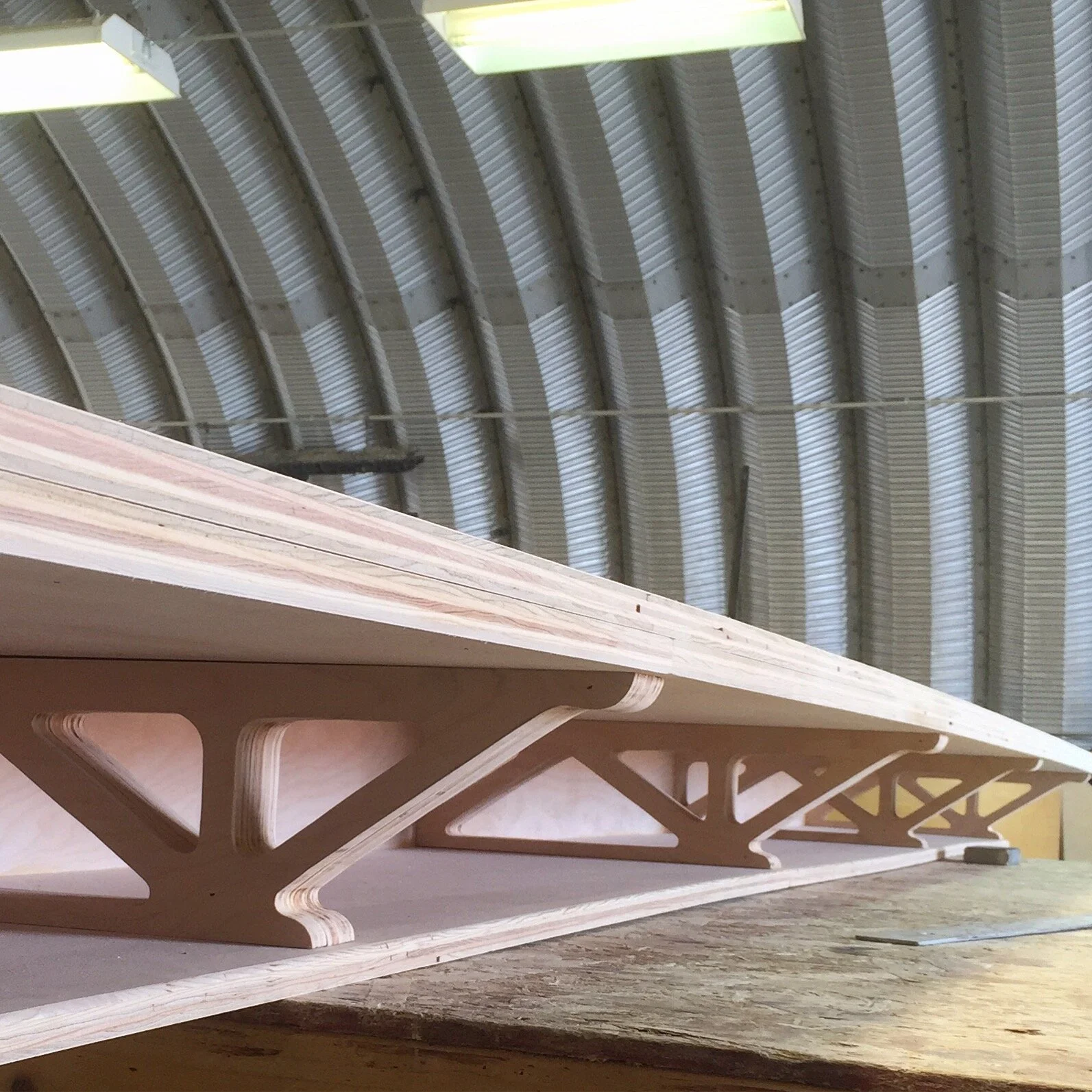 Standing desk for Burning Man office Gerlach, NV