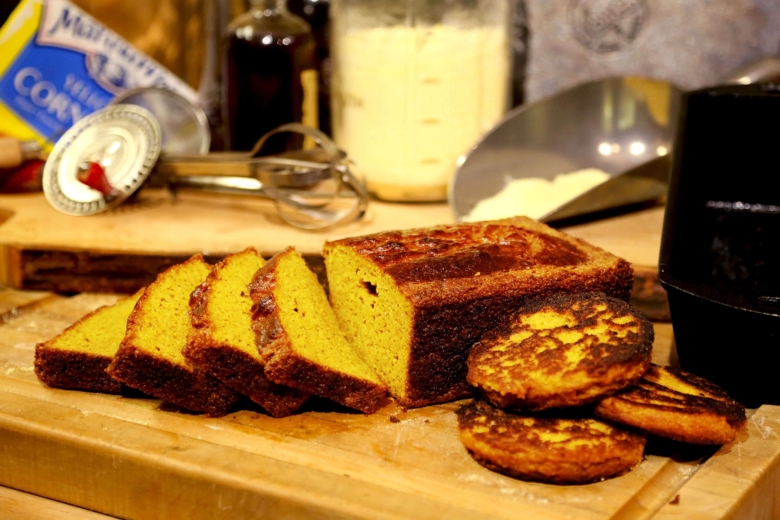 Martha White cornbread &amp; Lodge Cast Iron