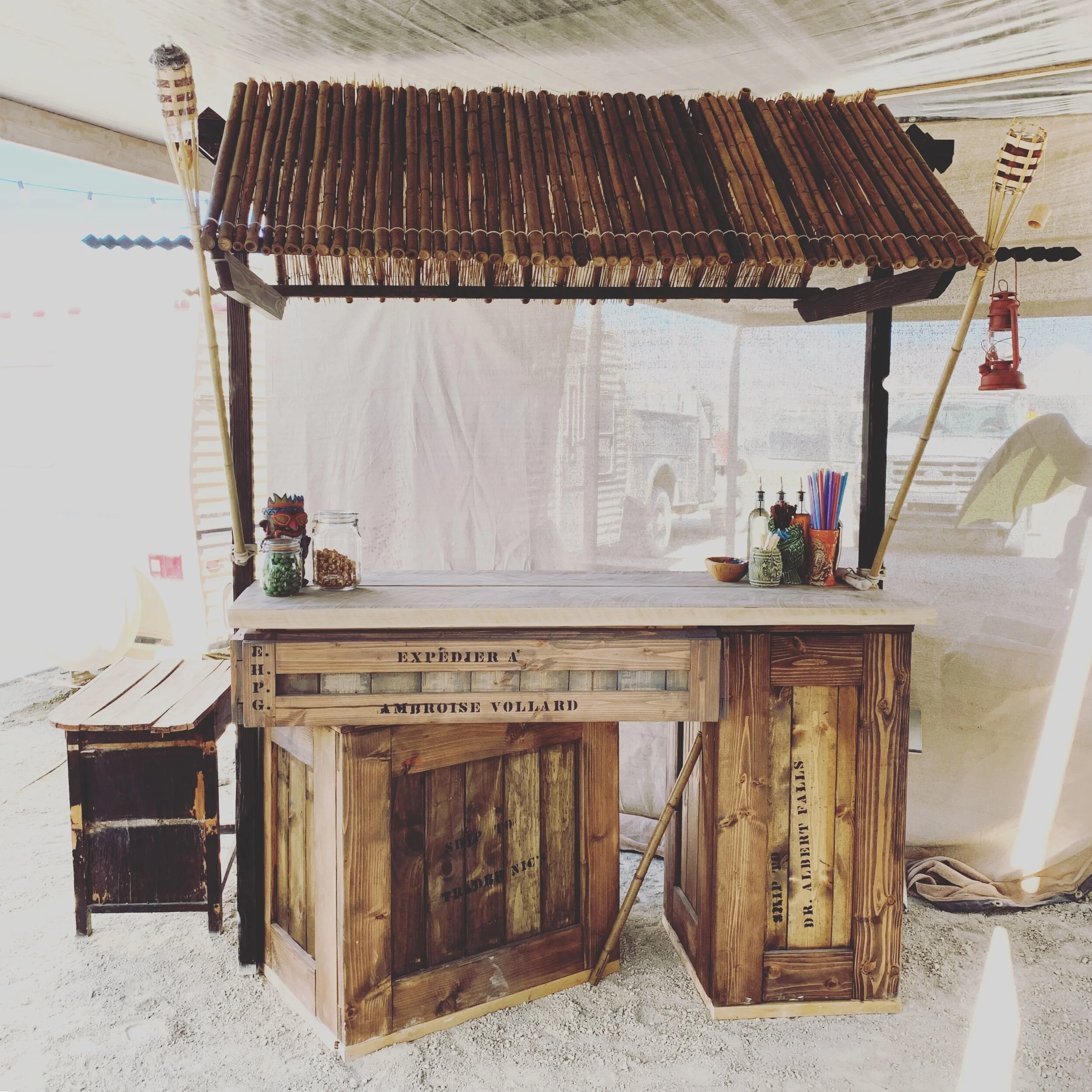 Tiki Bar and other wood projects