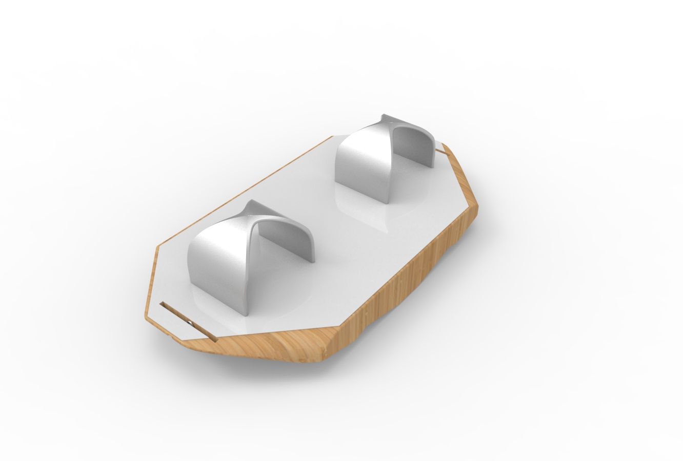 Geometric Stirruped Balance Board Concept