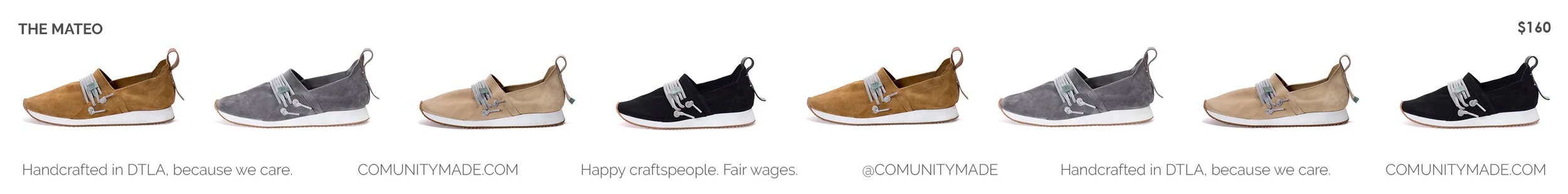 A banner ad made for comunitymade