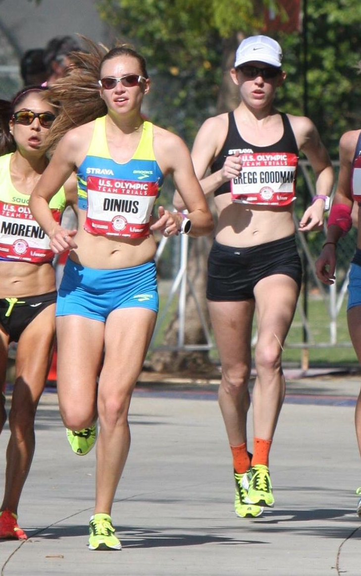 Dinius and Gregg Goodman Survive the Heat at Olympic Marathon Trials