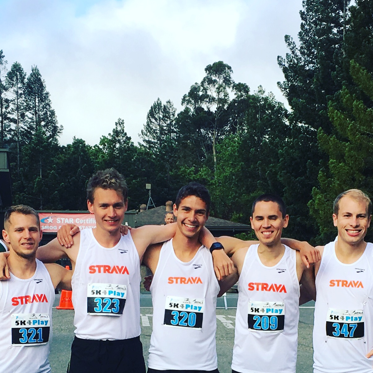 Men's Open Team Earns 2nd at 5K4Play