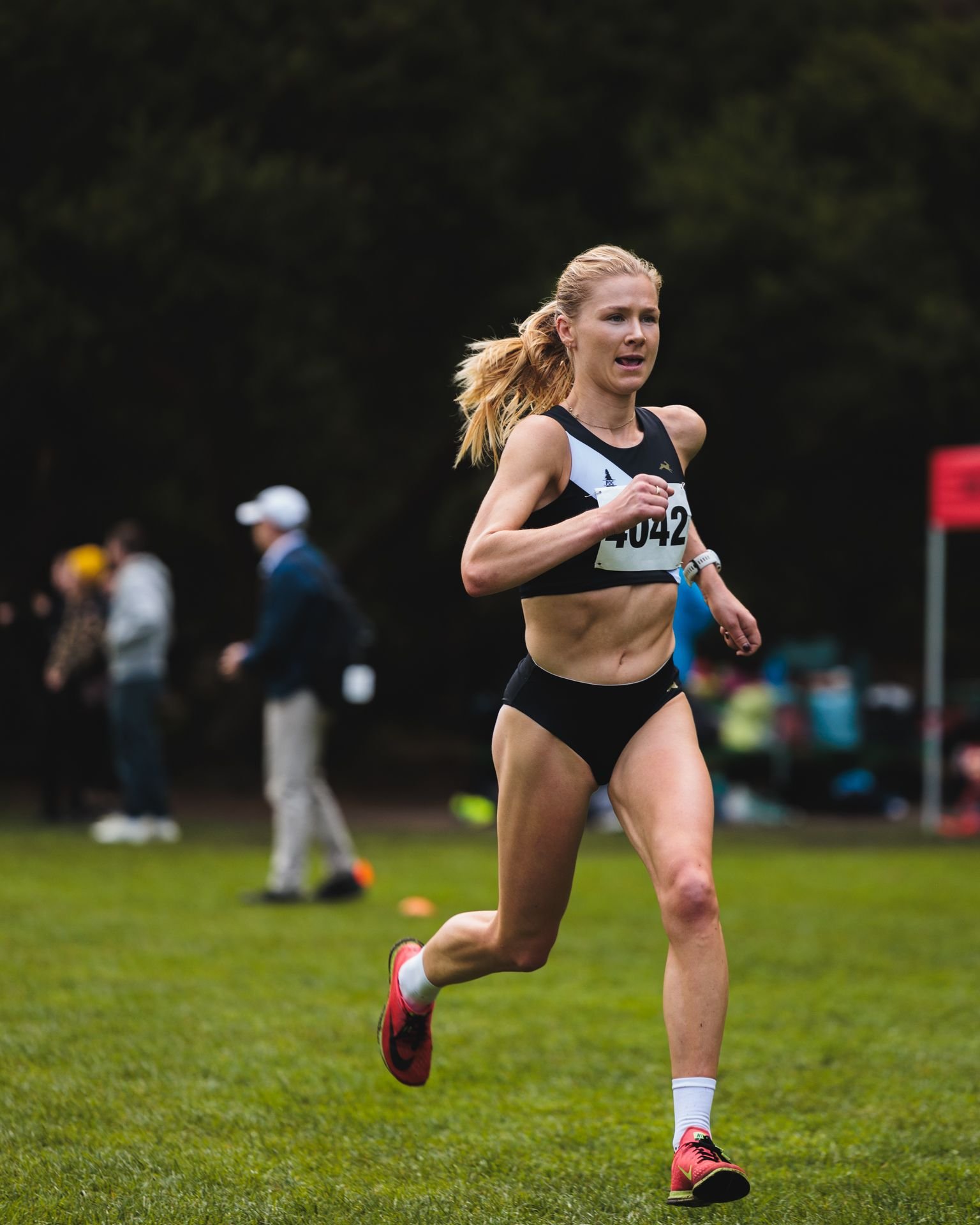 Holly Clarke competed in her second Olympic Marathon Trials