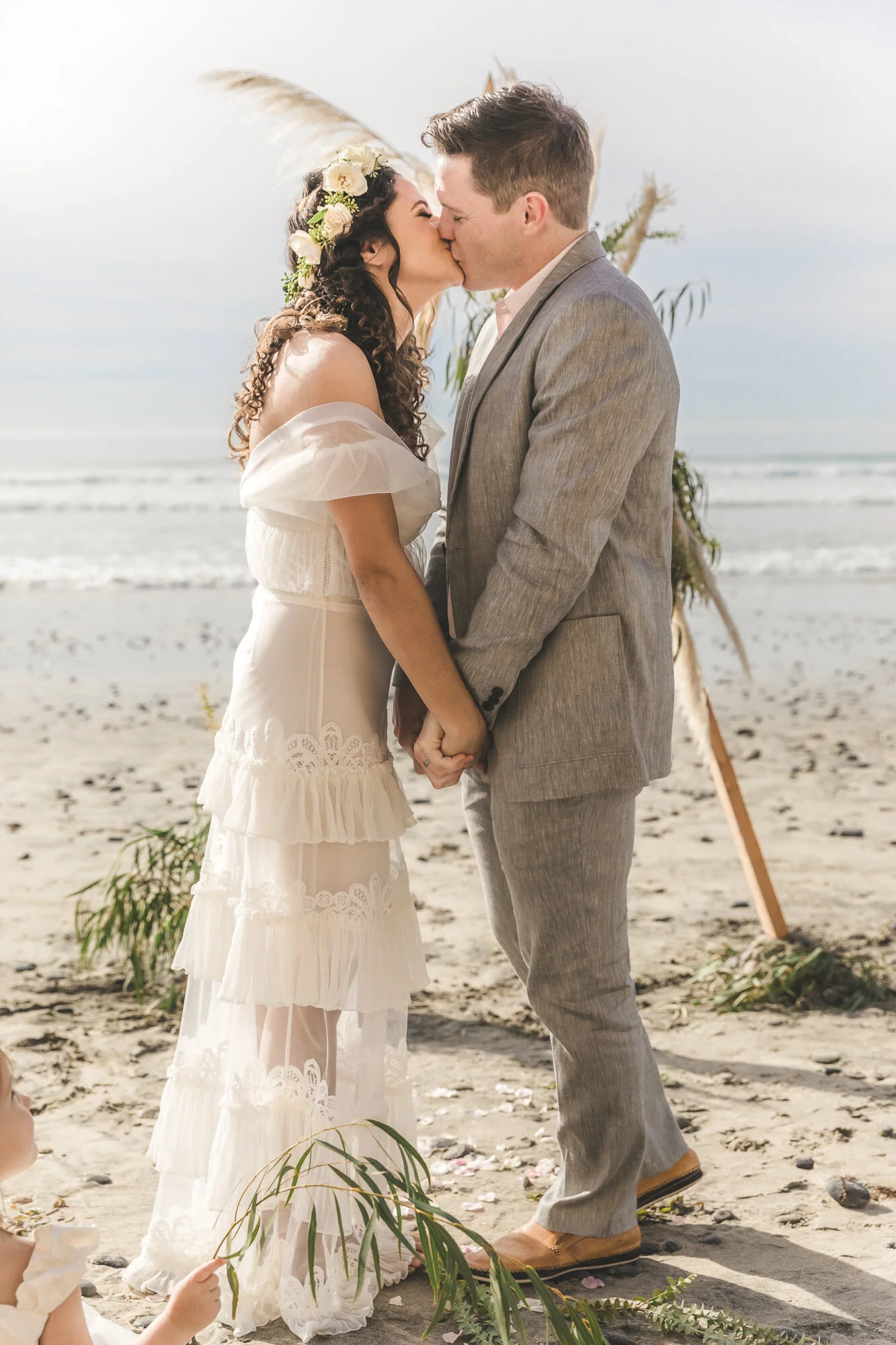 Encinitas beach wedding December 2019