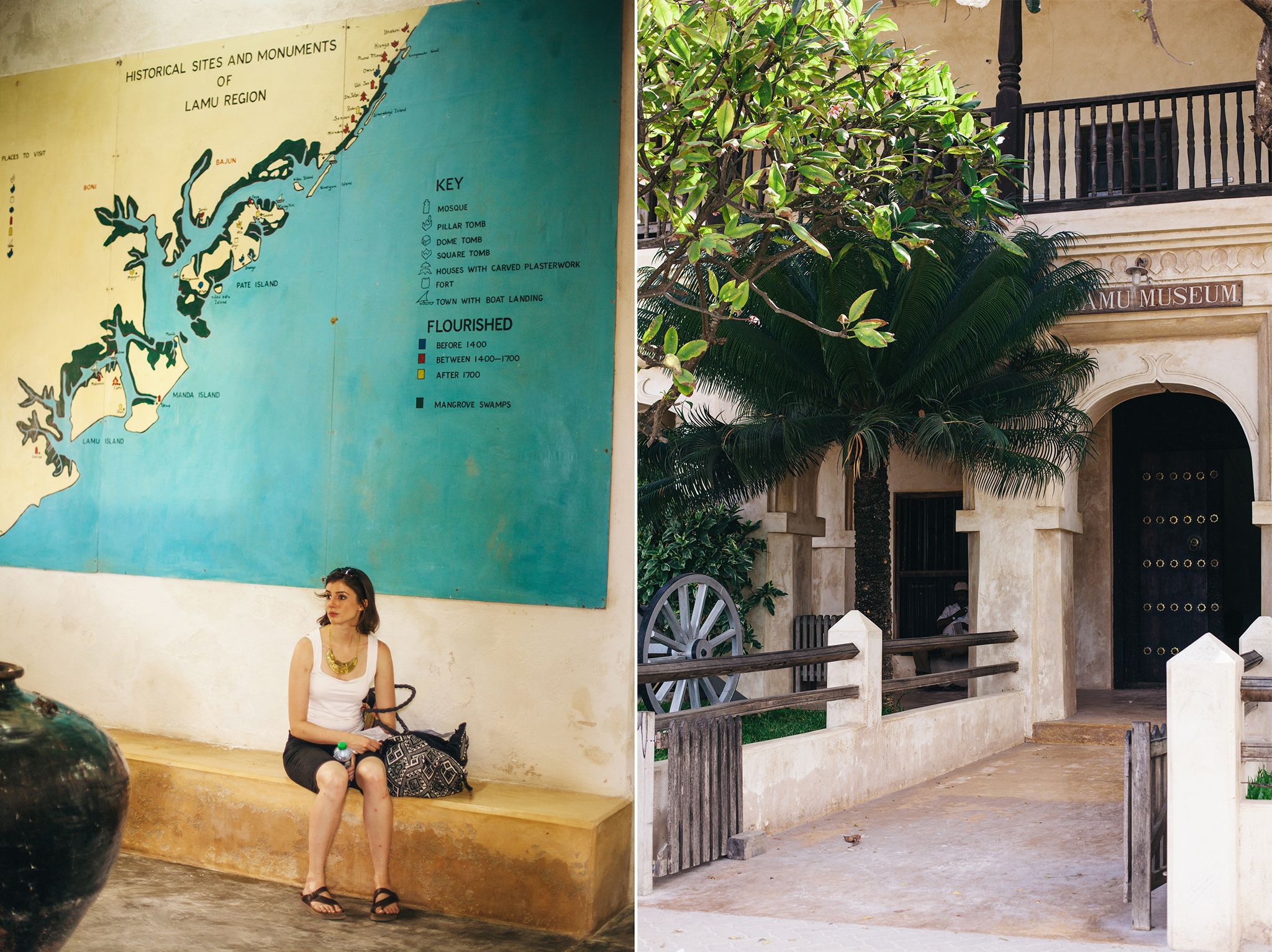  Lamu museum was filled with fascinating information! 