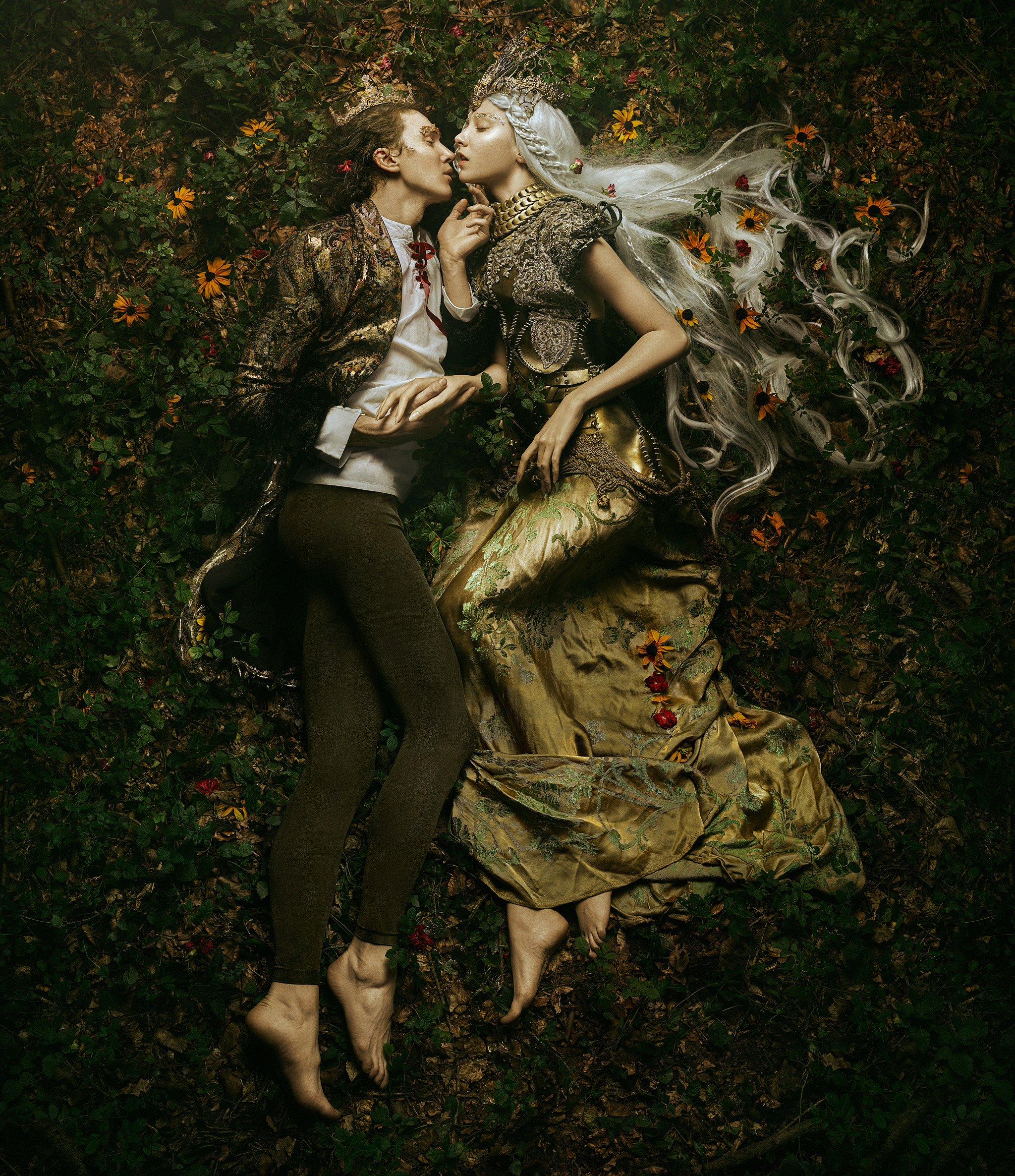 Creating 'The Kiss'