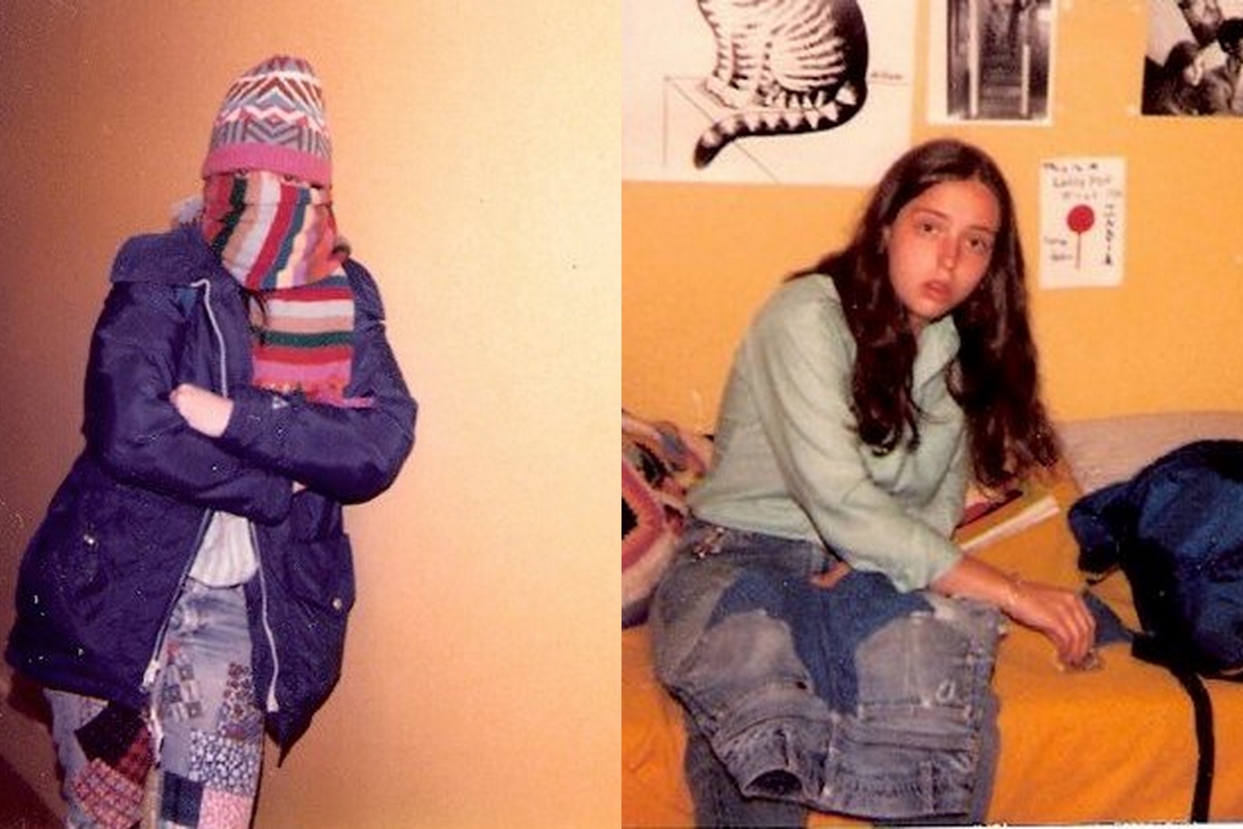 My sophisticated fashion sense was evident even then... Looks like I'm replacing the entire seat of those jeans.