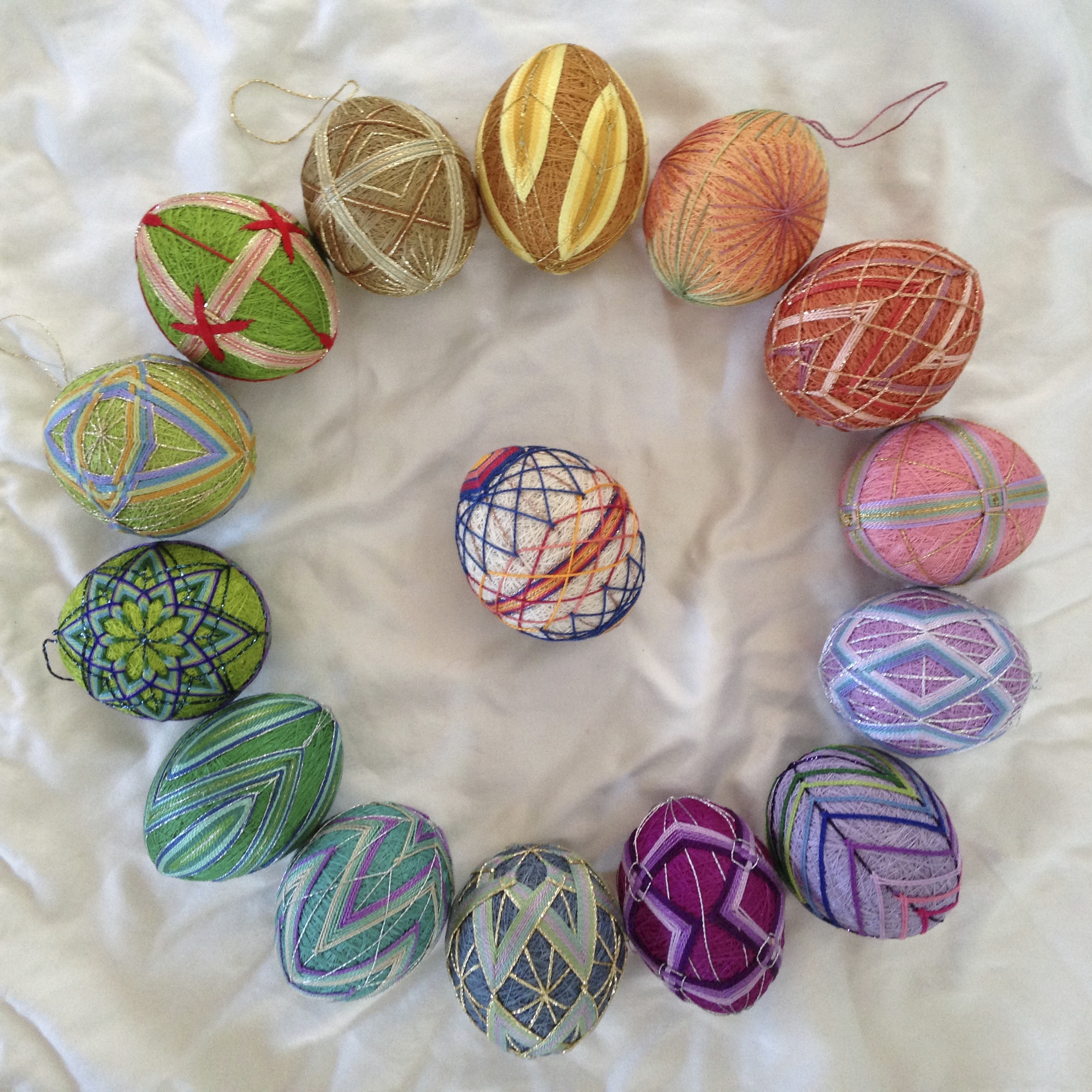 Temari eggs