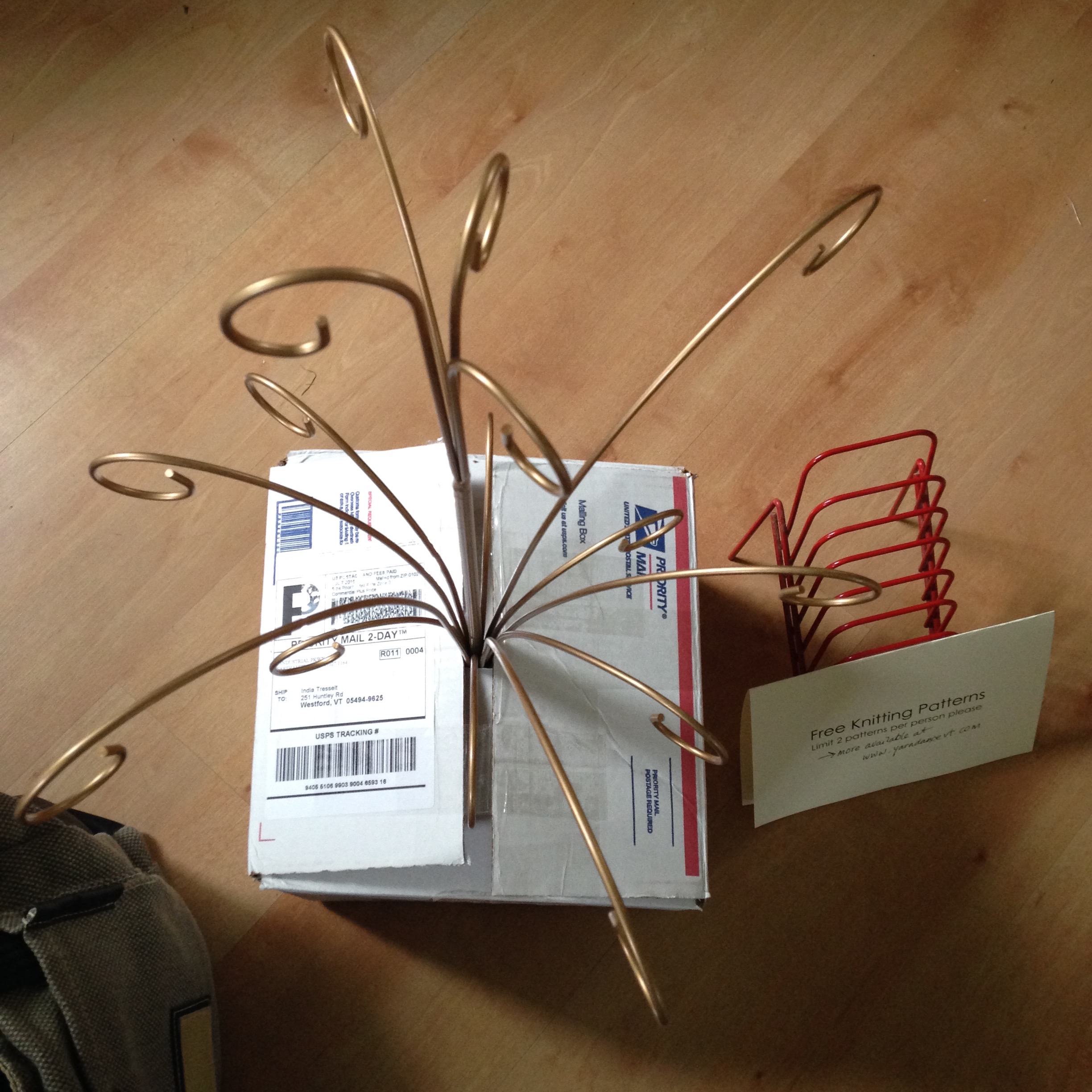 Some displays are really hard to pack.