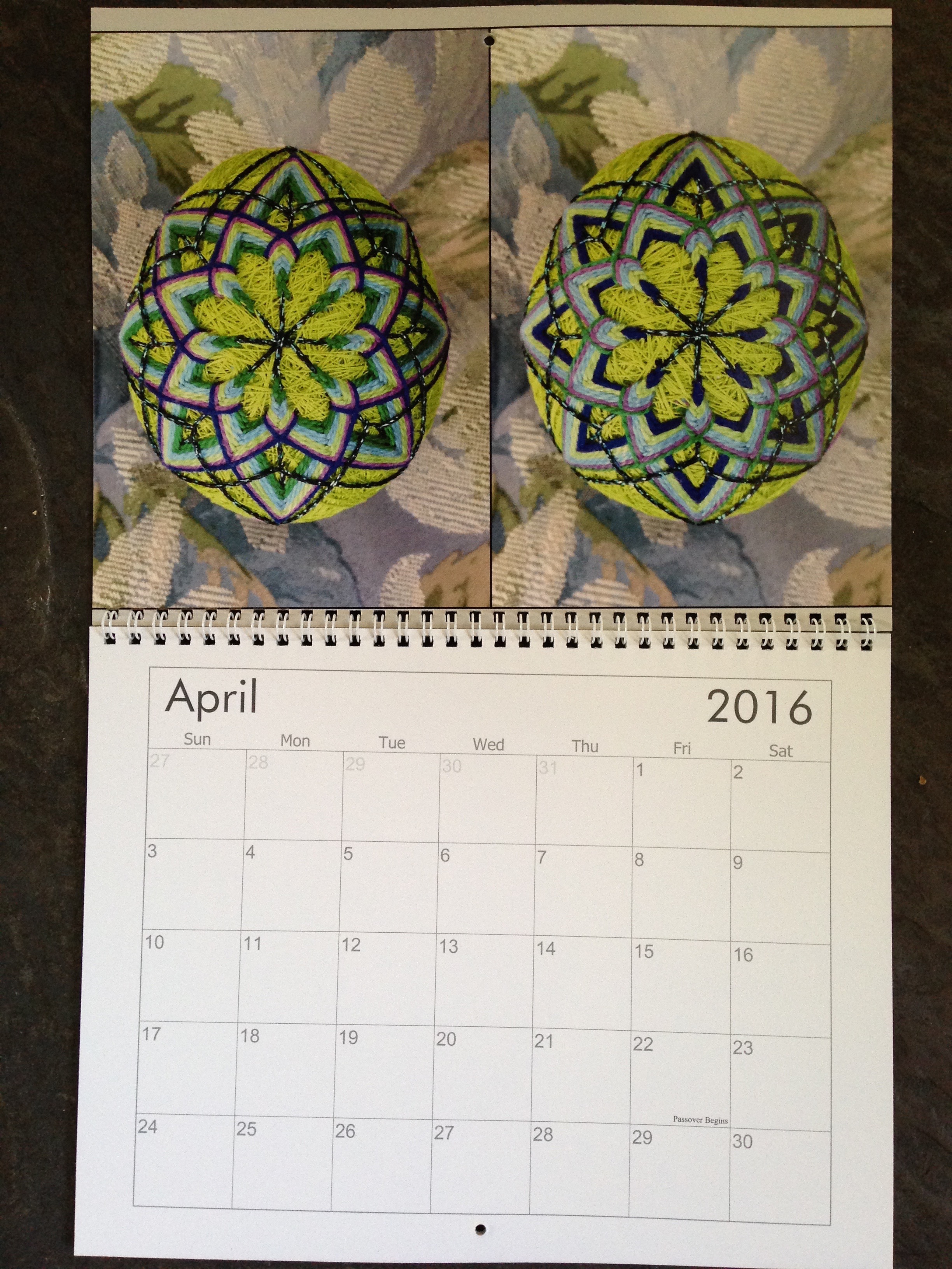 Lots of room to note important dates and appointments