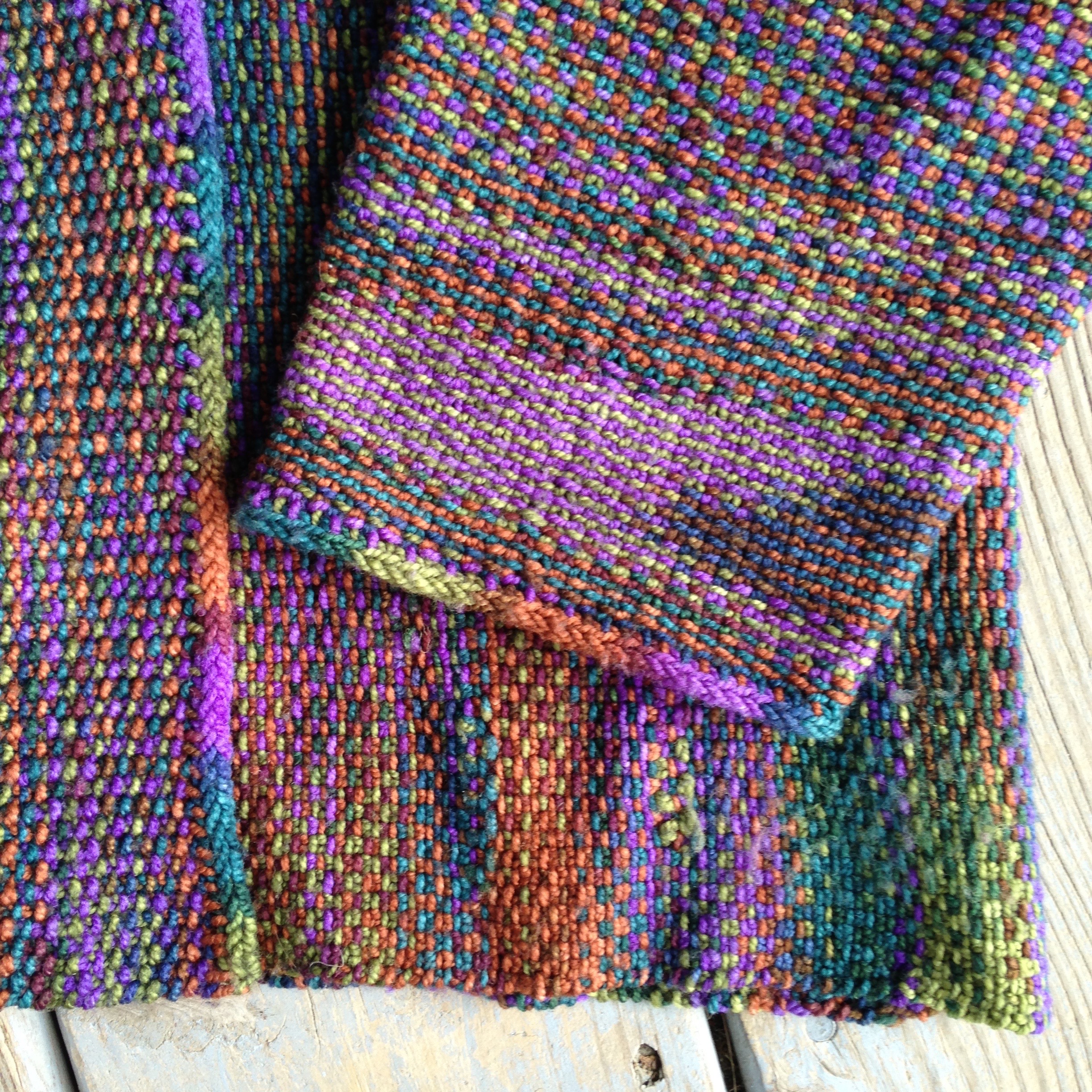 Sleeve and hem detail.