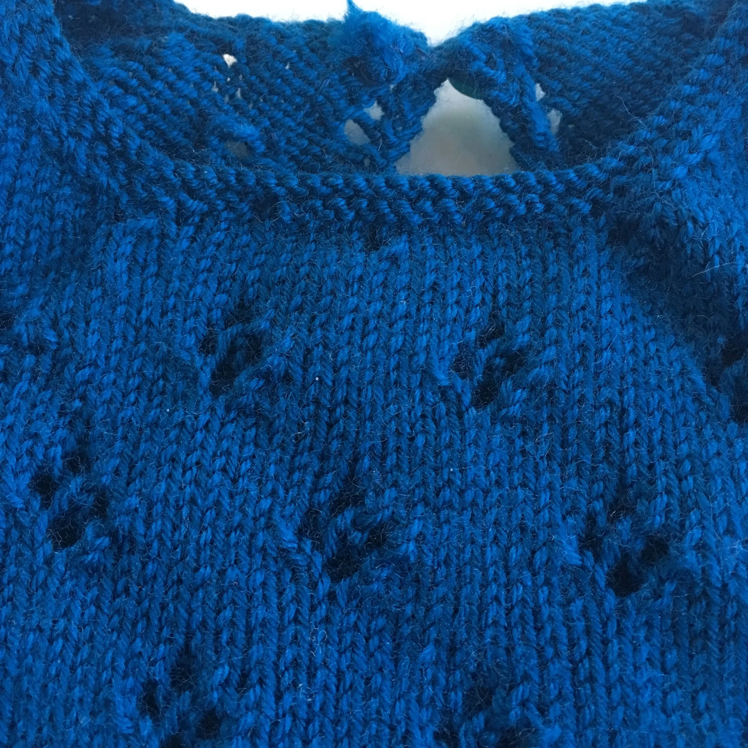 Neckline detail